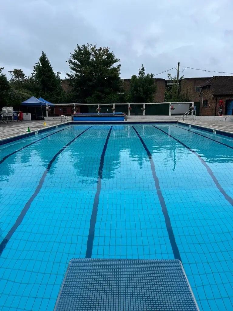 Empty pool
